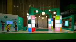 STANDS: LIGHT BIENAL DO LIVRO - COCA-COLA - SOUZA CRUZ - BLUMAR